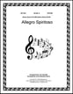 Allegro Spiritoso Orchestra sheet music cover